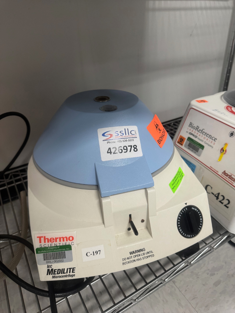 Image of Thermo IEC Medilite Microcentrifuge